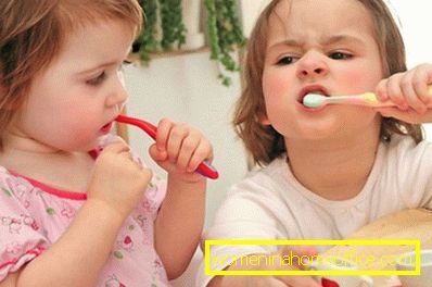 mirisi, uzrok koji leži izravno u ustima djeteta